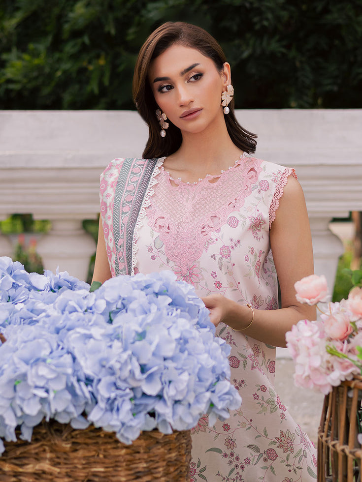 Parishay | IVY Bloom V2 Lawn | BLOOM-04 - Official Parishay - Agha Fabrics UK