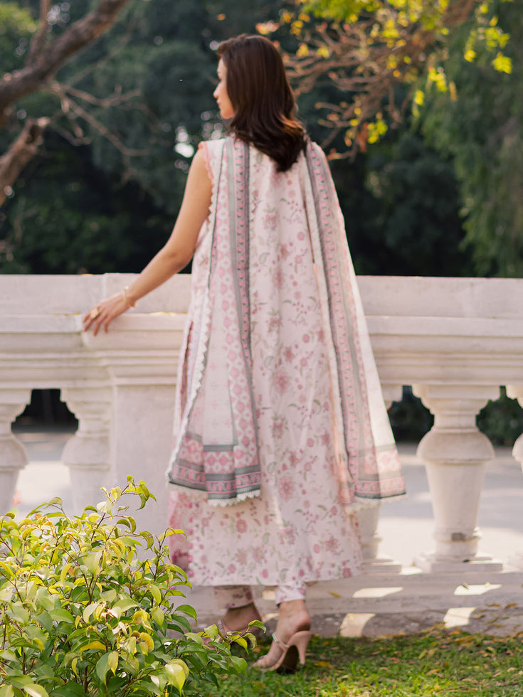 Parishay | IVY Bloom V2 Lawn | BLOOM-04 - Official Parishay - Agha Fabrics UK