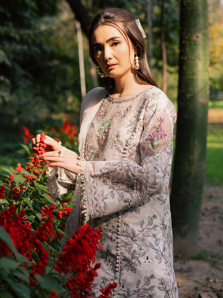 Parishay | IVY Bloom V2 Lawn | BLOOM-05 - Official Parishay - Agha Fabrics UK