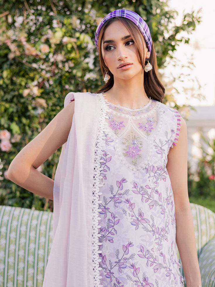 Parishay | IVY Bloom V2 Lawn | BLOOM-06 | - Official Parishay - Agha Fabrics UK