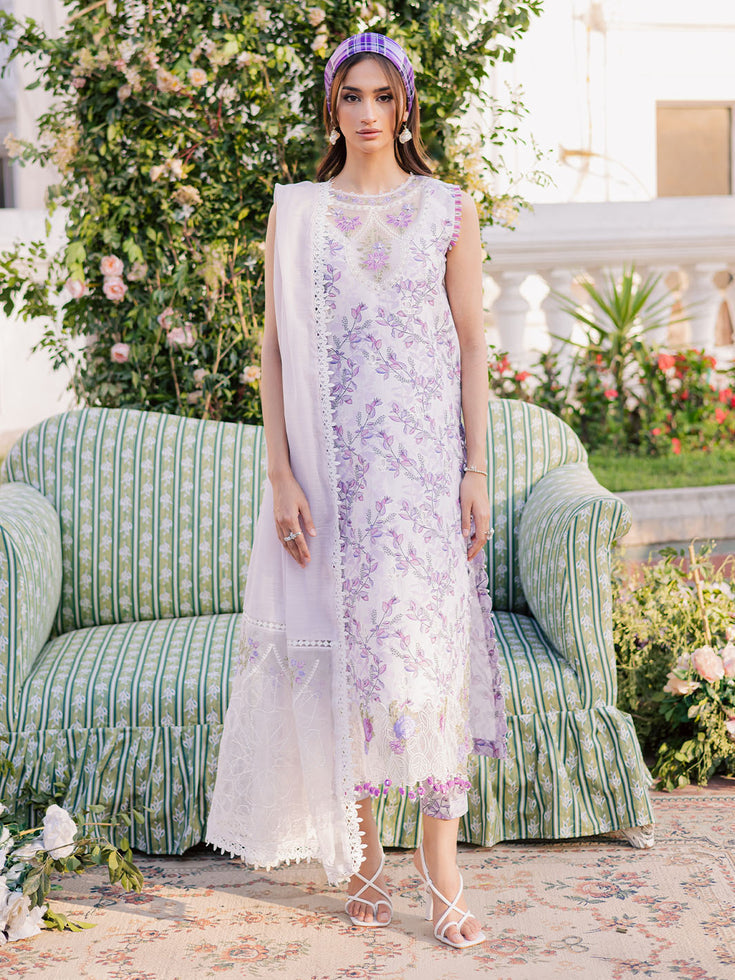 Parishay | IVY Bloom V2 Lawn | BLOOM-06 | - Official Parishay - Agha Fabrics UK