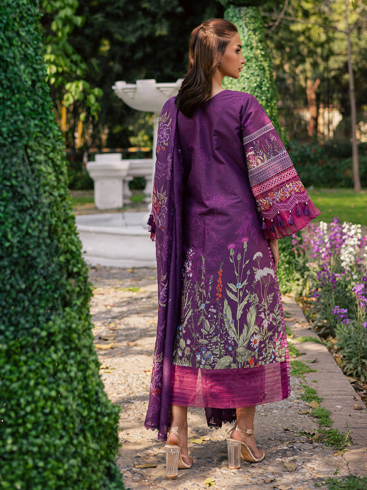 Parishay | IVY Bloom V2 Lawn | BLOOM-07 - Official Parishay - Agha Fabrics UK