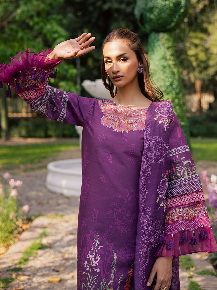 Parishay | IVY Bloom V2 Lawn | BLOOM-07 - Official Parishay - Agha Fabrics UK