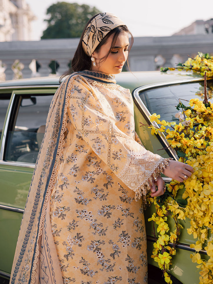 Parishay | IVY Bloom V2 Lawn | BLOOM-09 - Official Parishay - Agha Fabrics UK