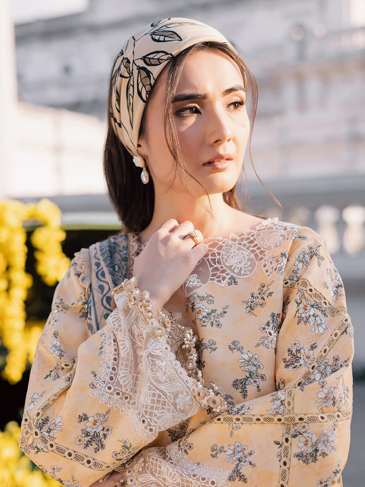 Parishay | IVY Bloom V2 Lawn | BLOOM-09 - Official Parishay - Agha Fabrics UK