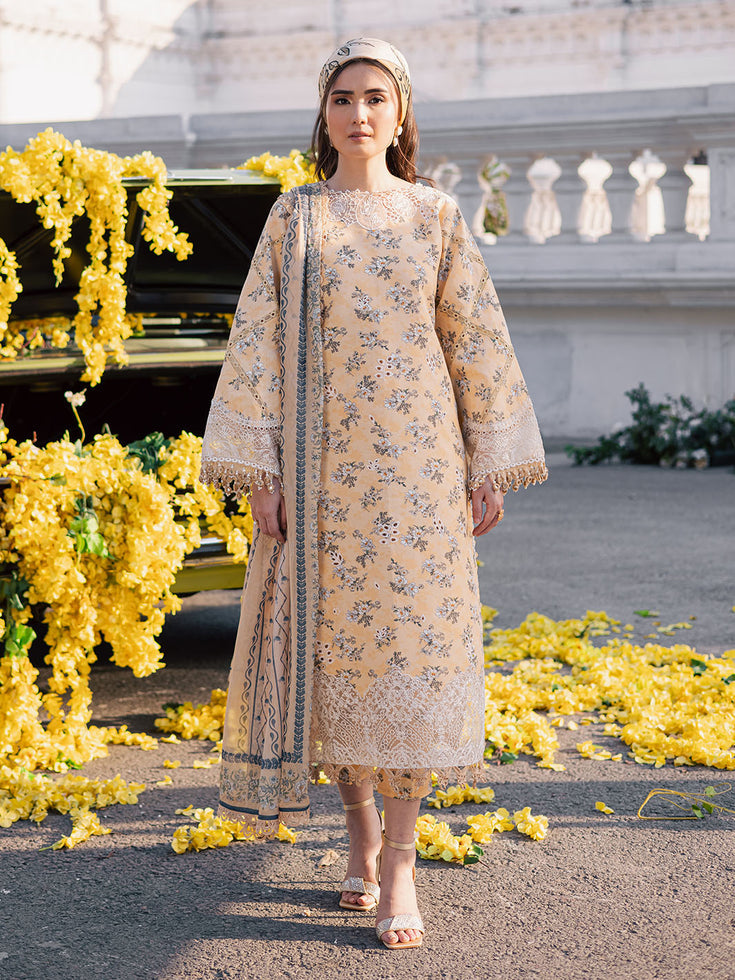 Parishay | IVY Bloom V2 Lawn | BLOOM-09 - Official Parishay - Agha Fabrics UK