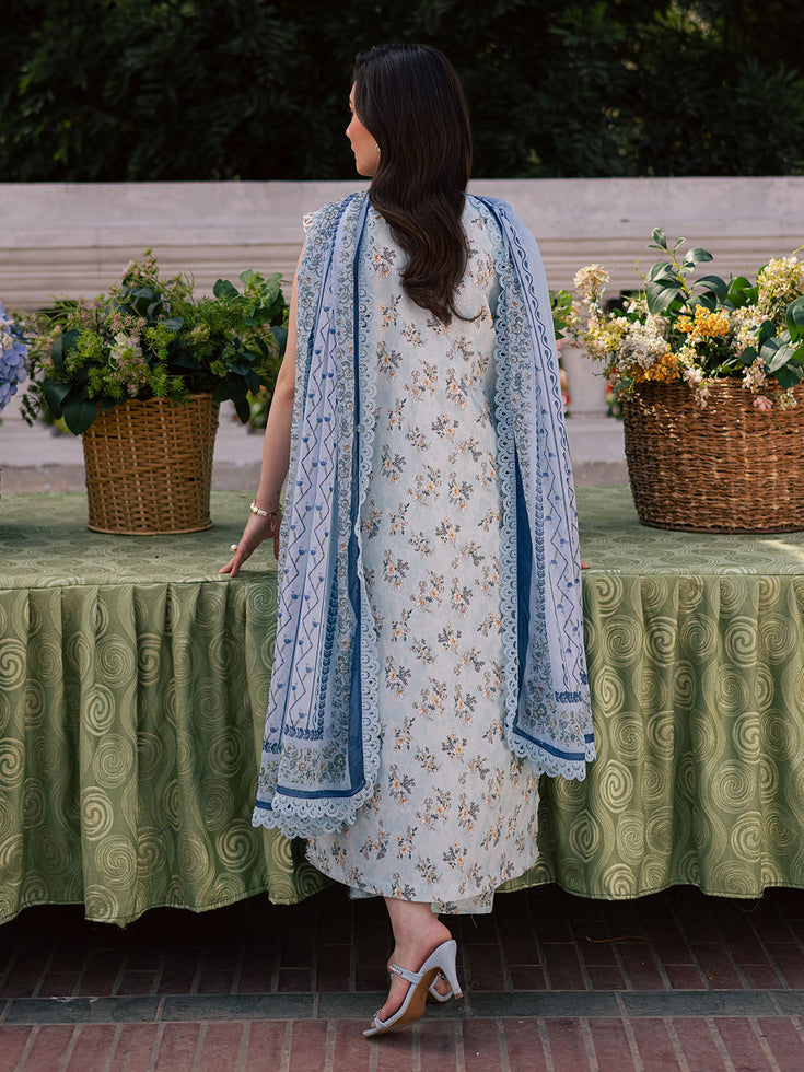 Parishay | IVY Bloom V2 Lawn | BLOOM-10 - Official Parishay - Agha Fabrics UK