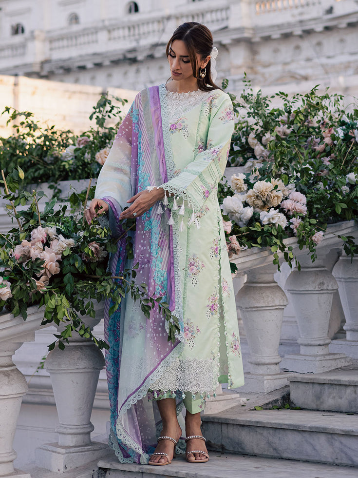 Parishay | IVY Bloom V2 Lawn | BLOOM-11 | 3 PC Lawn - Official Parishay - Agha Fabrics UK