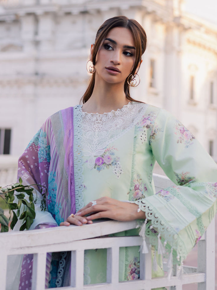 Parishay | IVY Bloom V2 Lawn | BLOOM-11 | 3 PC Lawn - Official Parishay - Agha Fabrics UK