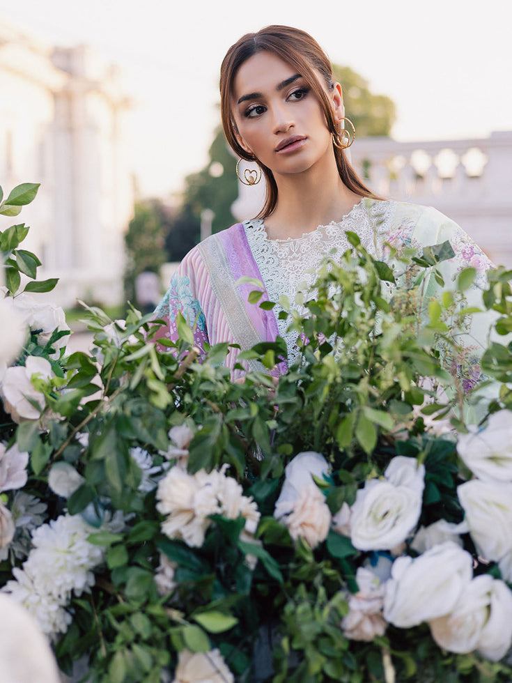 Parishay | IVY Bloom V2 Lawn | BLOOM-11 | 3 PC Lawn - Official Parishay - Agha Fabrics UK