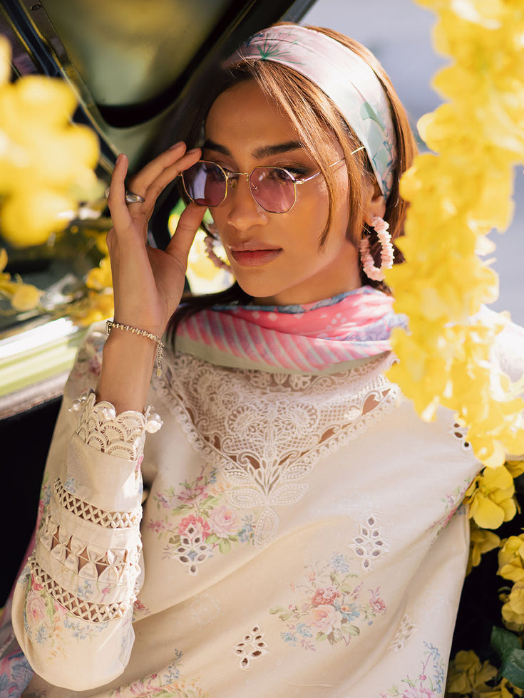 Parishay | IVY Bloom V2 Lawn | BLOOM-12 - Official Parishay - Agha Fabrics UK