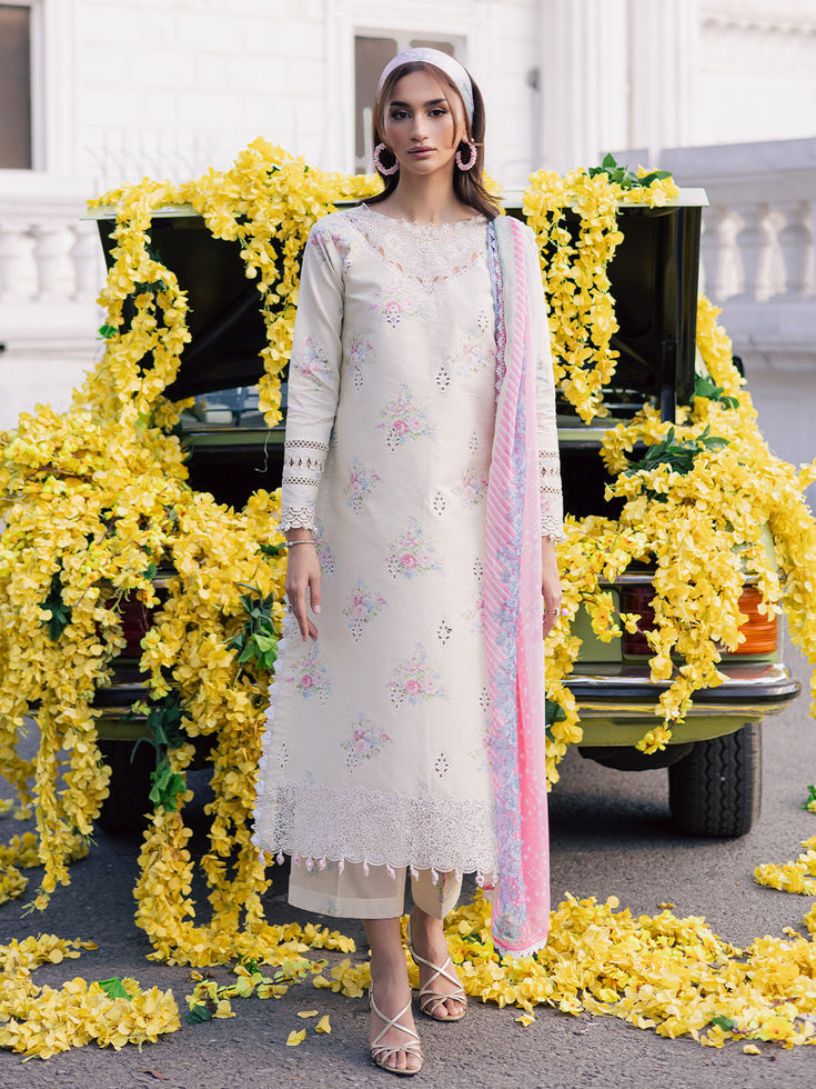 Parishay | IVY Bloom V2 Lawn | BLOOM-12 - Official Parishay - Agha Fabrics UK