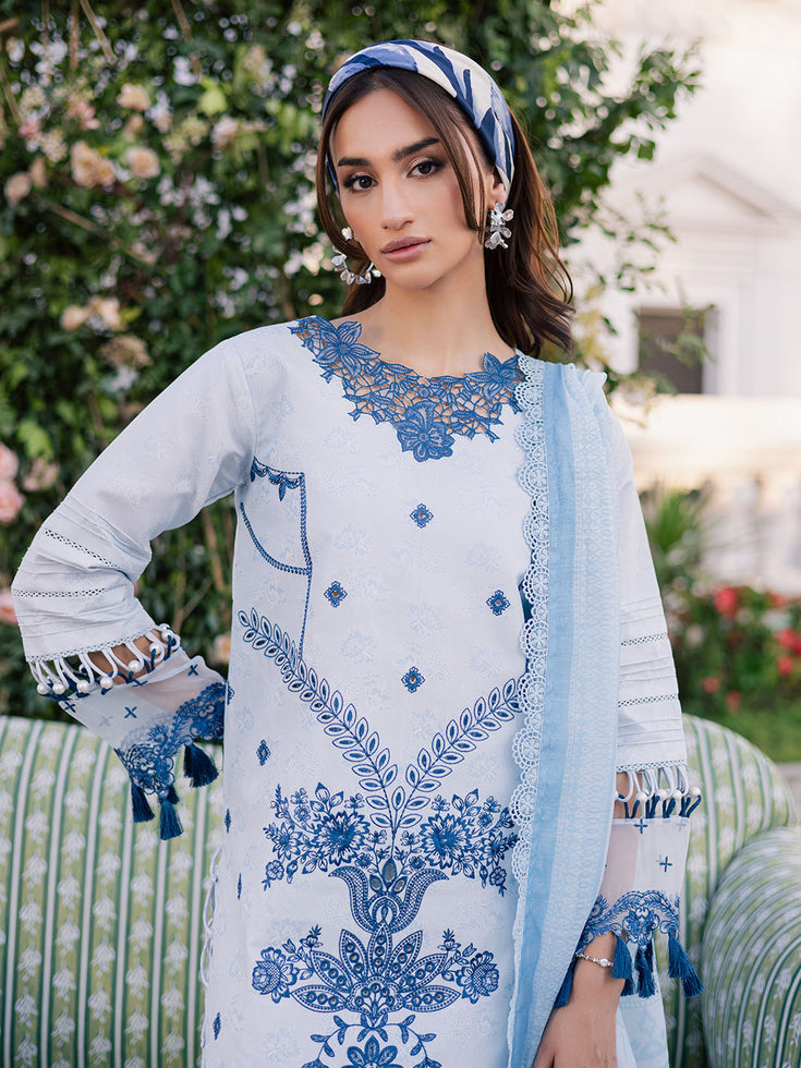 Parishay | IVY Bloom V2 Lawn | BLOOM-13 - Official Parishay - Agha Fabrics UK