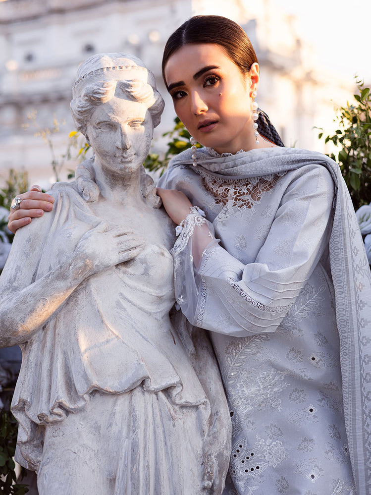 Parishay | IVY Bloom V2 Lawn | BLOOM-14 - Official Parishay - Agha Fabrics UK