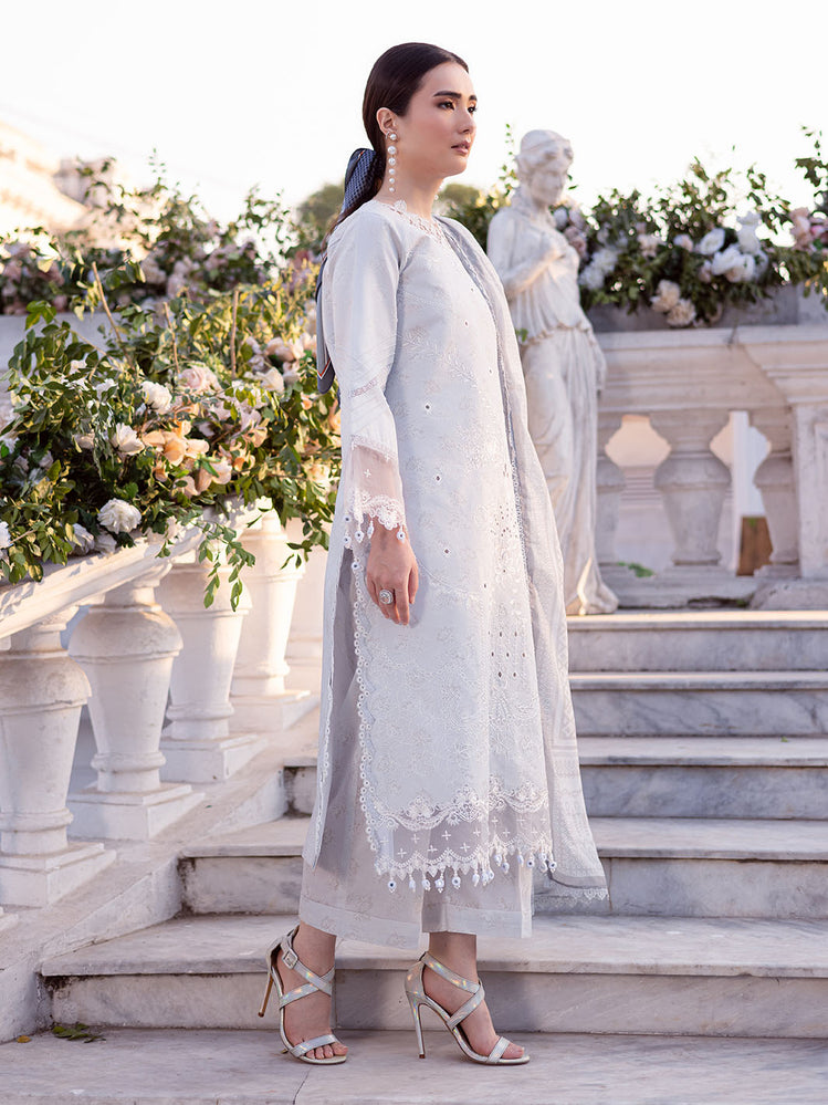 Parishay | IVY Bloom V2 Lawn | BLOOM-14 - Official Parishay - Agha Fabrics UK