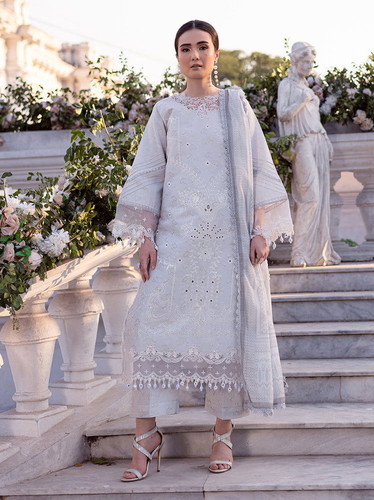 Parishay | IVY Bloom V2 Lawn | BLOOM-14 - Official Parishay - Agha Fabrics UK