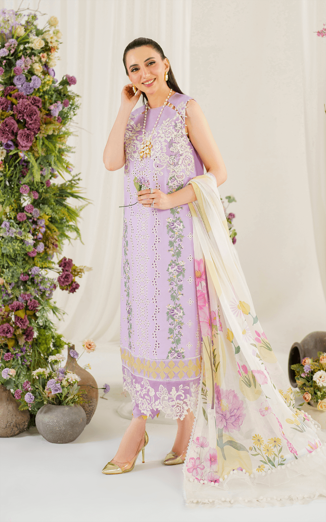 Asifa and Nabeel | Pretty in Pink Limited Edition | Babys Breath (PP-8) -  Asifa and Nabeel Luxury - Original Designer Dress - House of Maryam