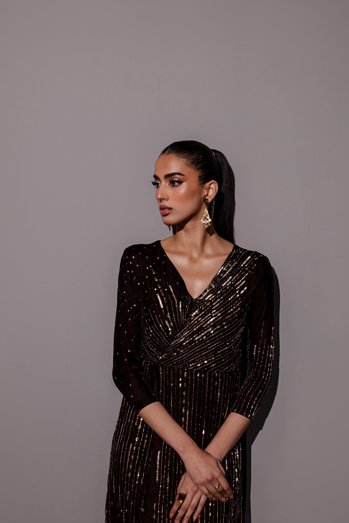 Batik | Desire Formal Dresses | Monore Brown - Official Batik - Agha Fabrics UK