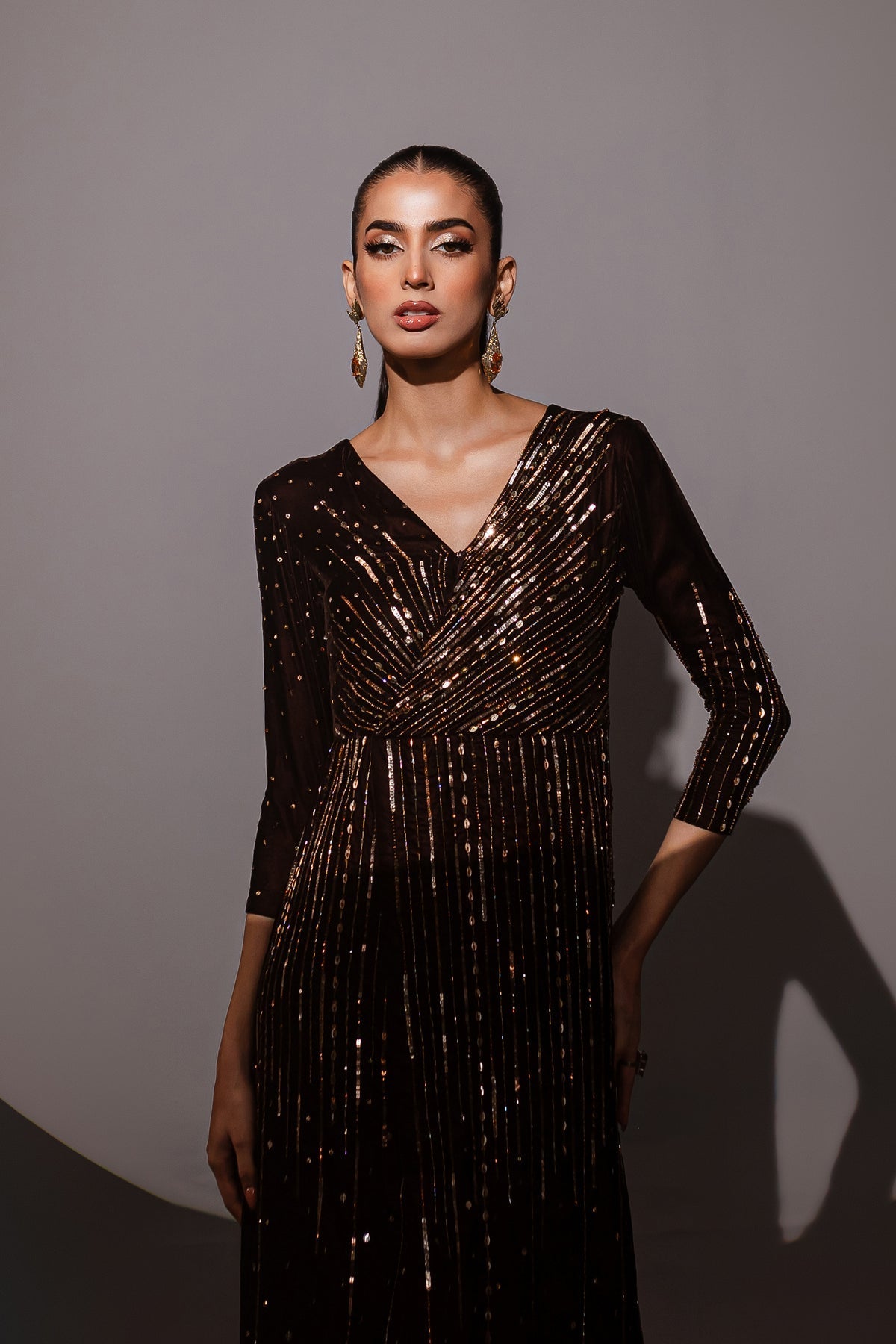 Batik | Desire Formal Dresses | Monore Brown - Official Batik - Agha Fabrics UK