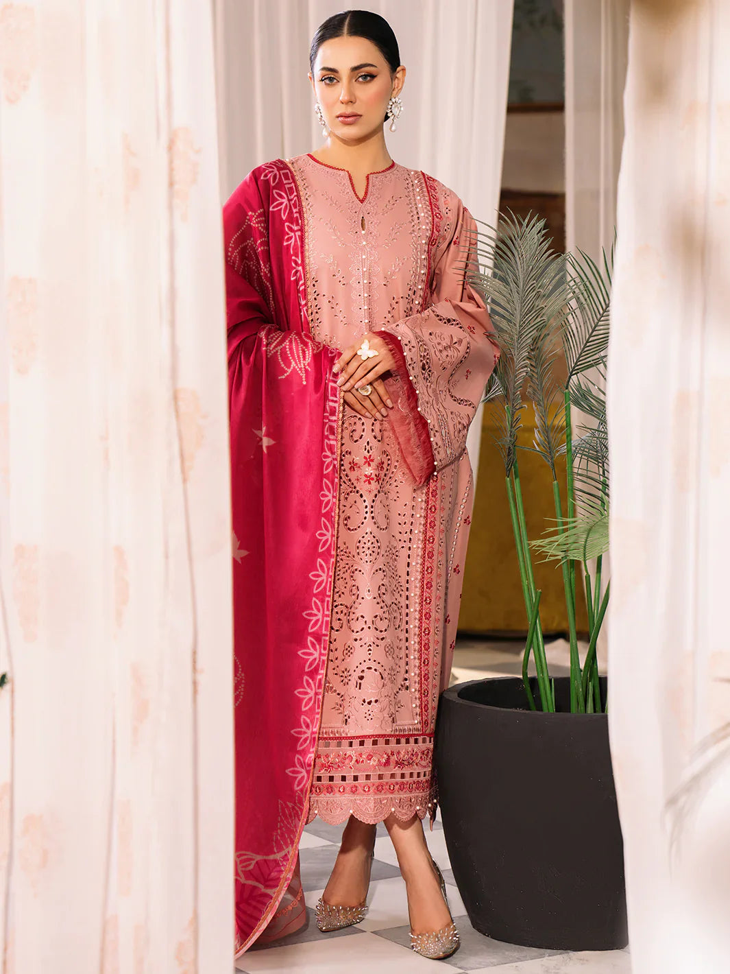Bin Ilyas | La Hira Spring Summer 24 | 202-B - Official Bin Ilyas - Agha Fabrics UK