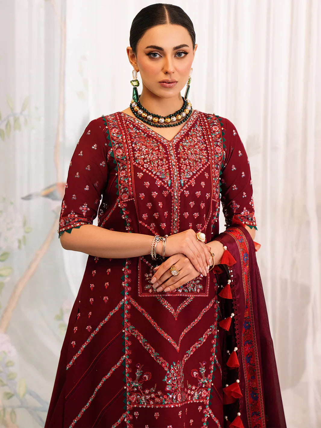 Bin Ilyas | La Hira Spring Summer 24 | 204-A - Official Bin Ilyas - Agha Fabrics UK