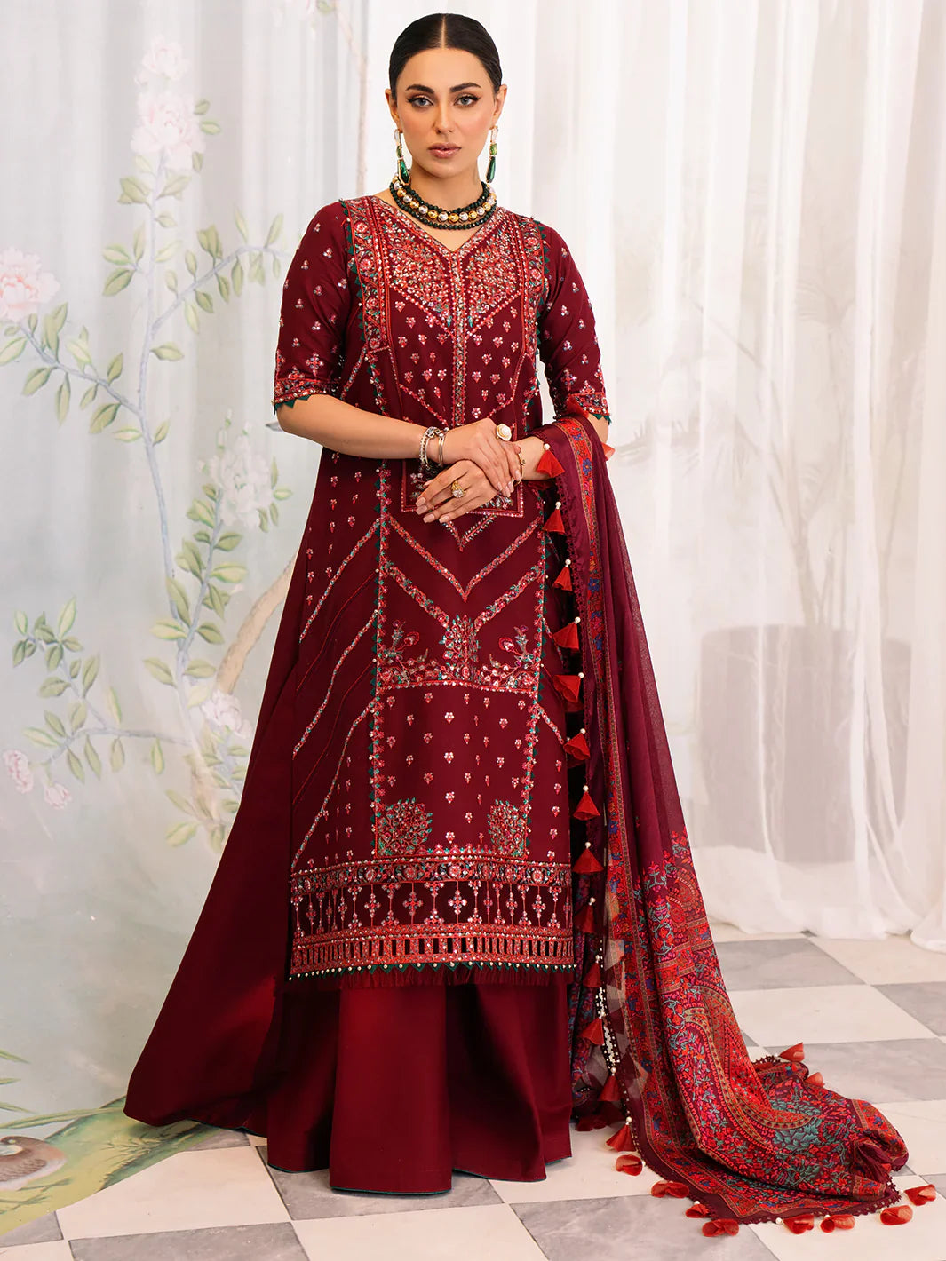 Bin Ilyas | La Hira Spring Summer 24 | 204-A - Official Bin Ilyas - Agha Fabrics UK