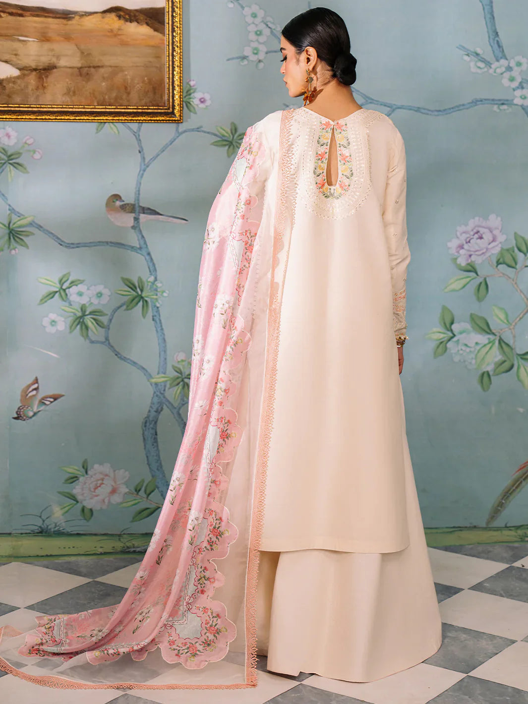 Bin Ilyas | La Hira Spring Summer 24 | 205A - Official Bin Ilyas - Agha Fabrics UK