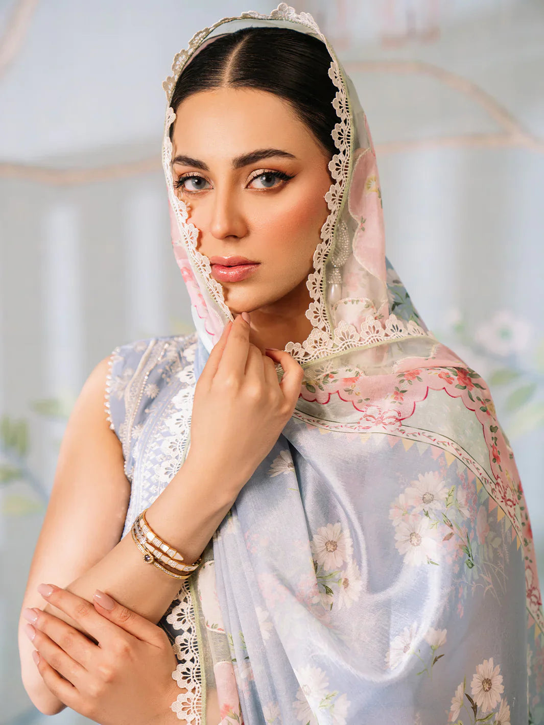 Bin Ilyas | La Hira Spring Summer 24 | 205-B - Official Bin Ilyas - Agha Fabrics UK