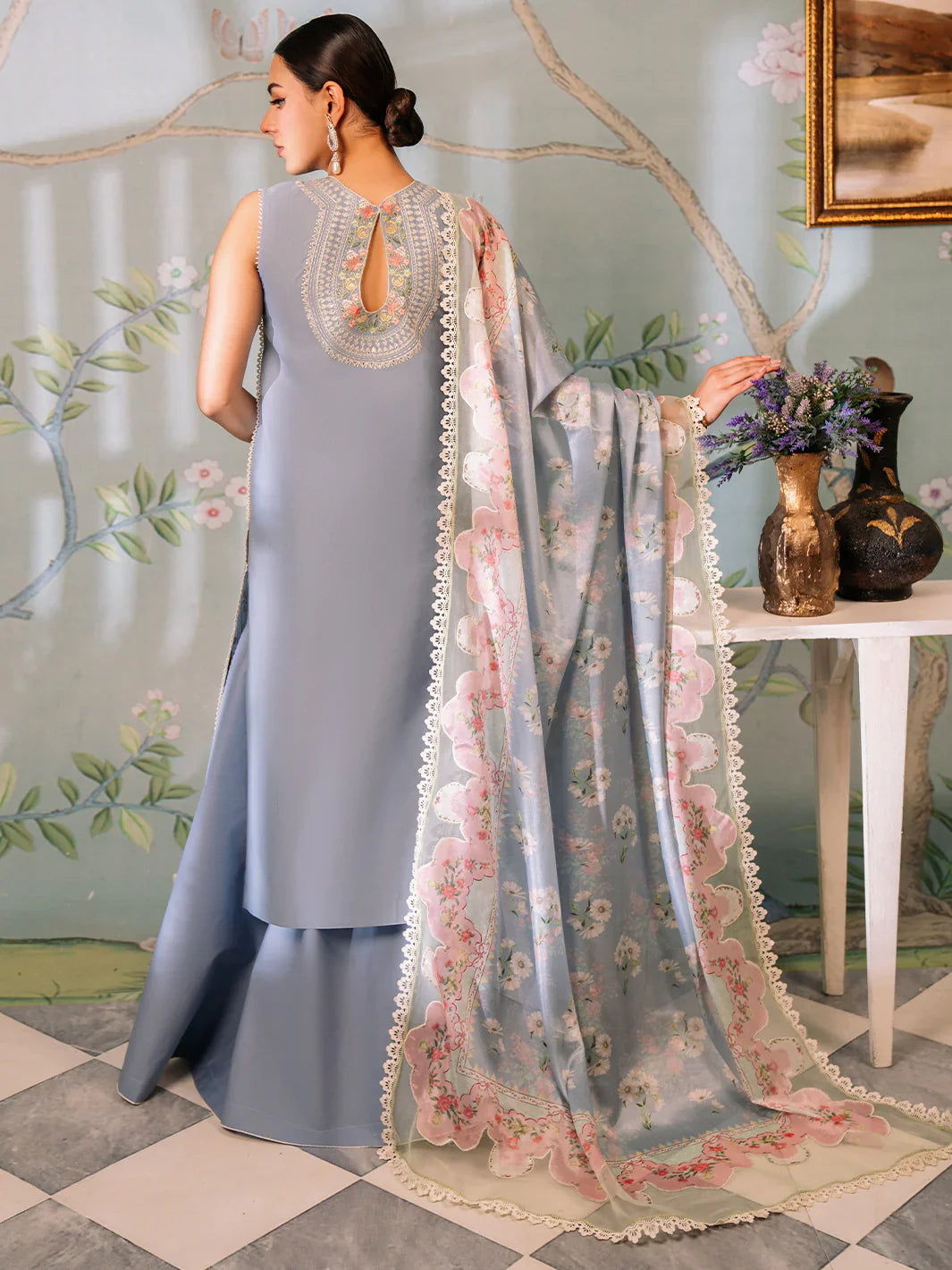 Bin Ilyas | La Hira Spring Summer 24 | 205-B - Official Bin Ilyas - Agha Fabrics UK