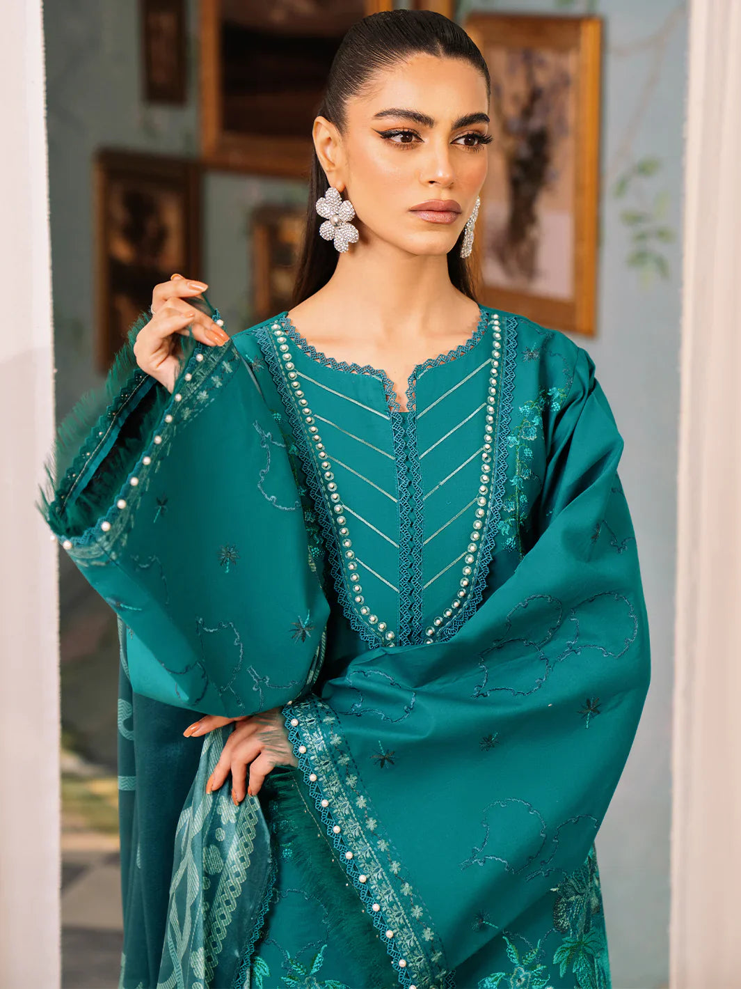 Bin Ilyas | La Hira Spring Summer 24 | 207-A - Official Bin Ilyas - Agha Fabrics UK