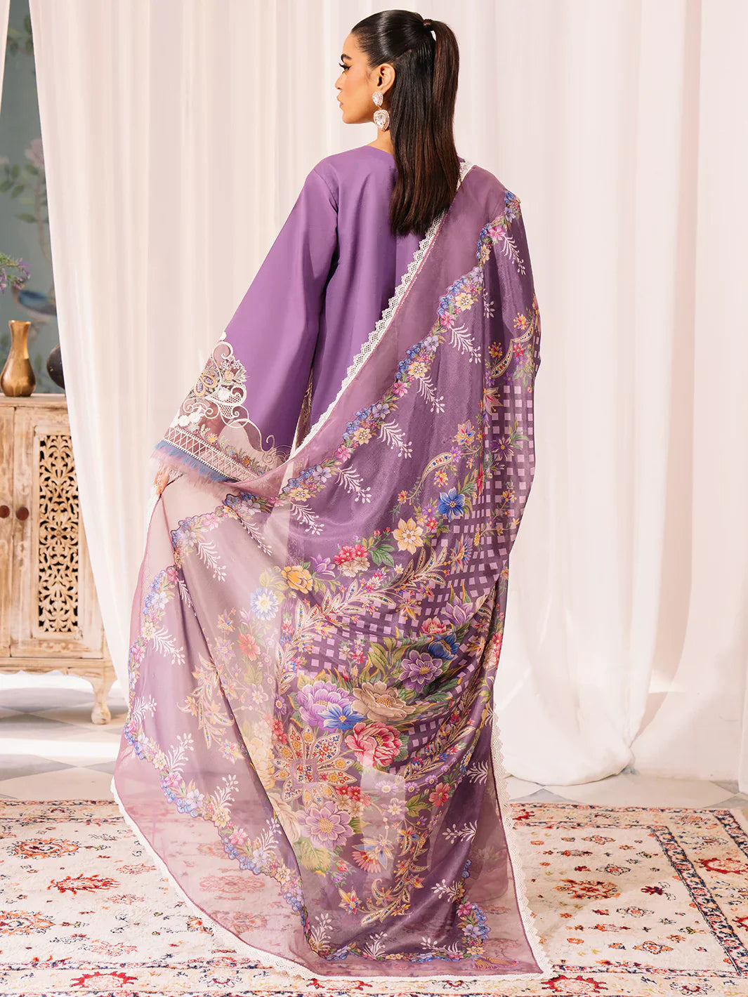 Bin Ilyas | La Hira Spring Summer 24 | 201-B - Official Bin Ilyas - Agha Fabrics UK
