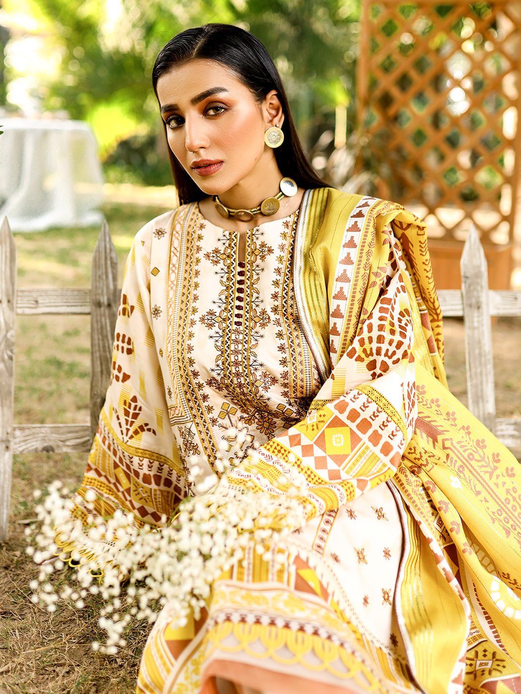 Bin Ilyas | Maya Jahan Winter 24 | 761 A - Official Bin Ilyas - Agha Fabrics UK