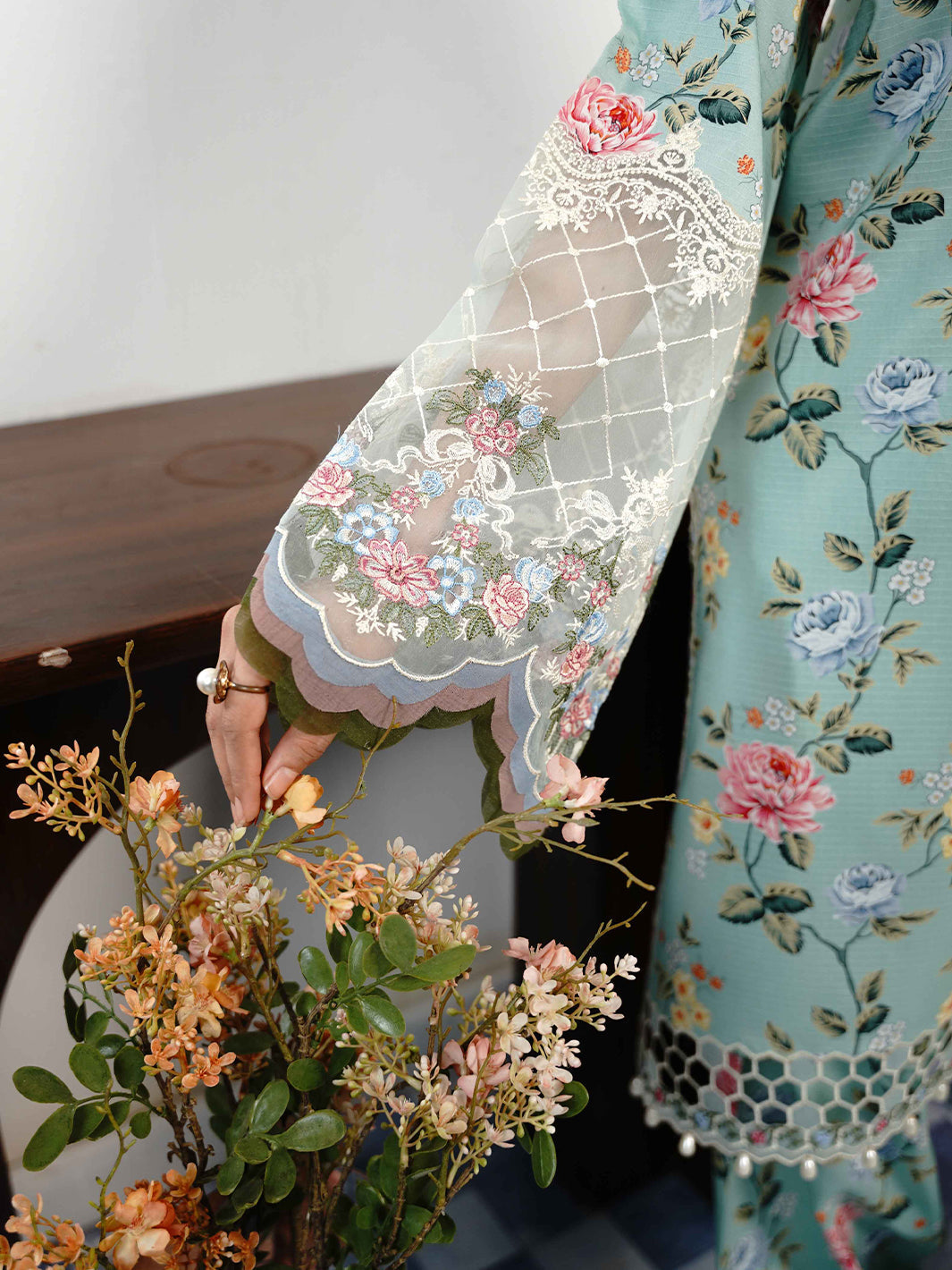 Bin Ilyas | Noura Viscose 24 | 71-A - Official Bin Ilyas - Agha Fabrics UK