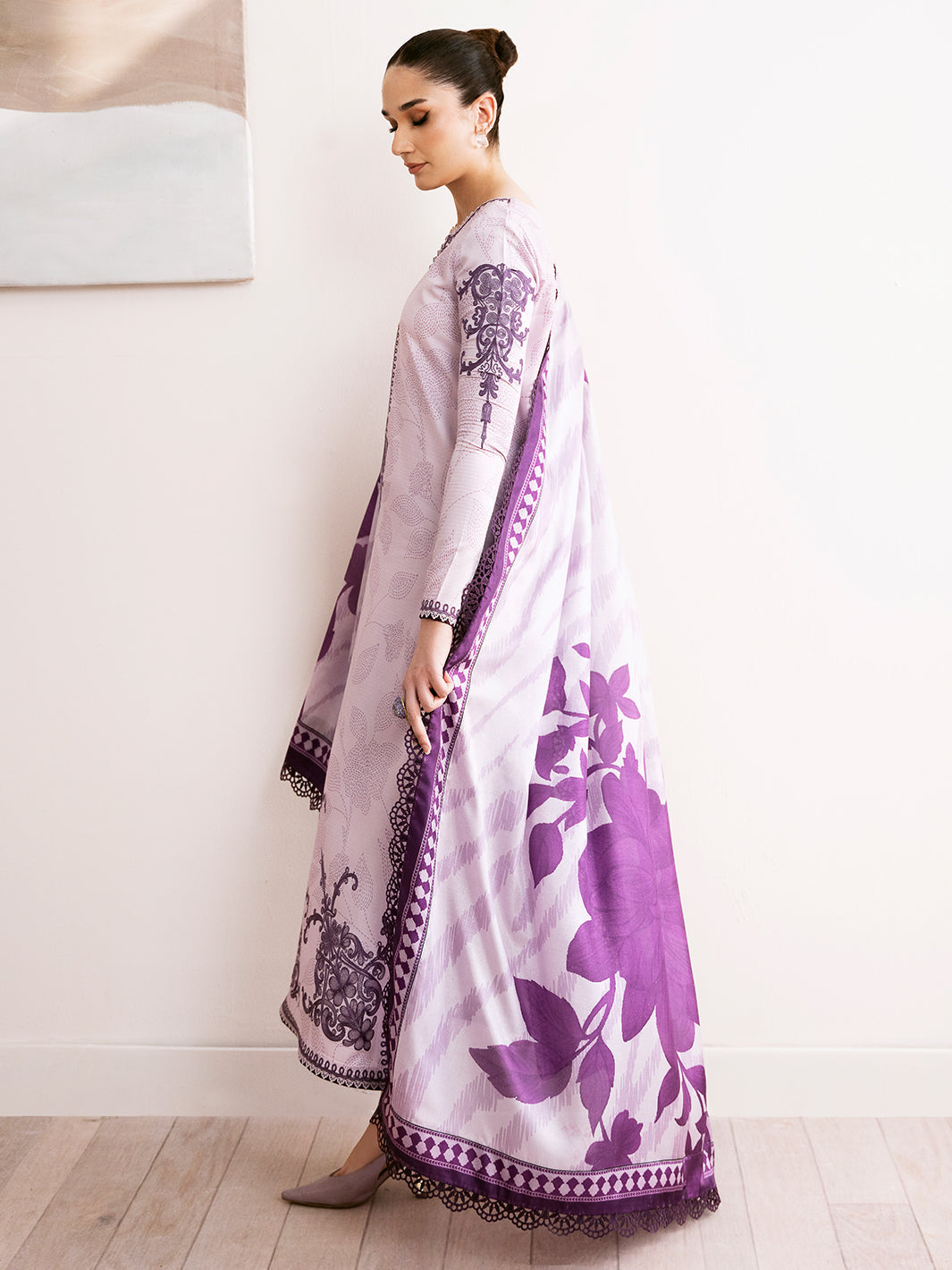 Bin Ilyas | Noura Viscose 24 | 73-A - Official Bin Ilyas - Agha Fabrics UK