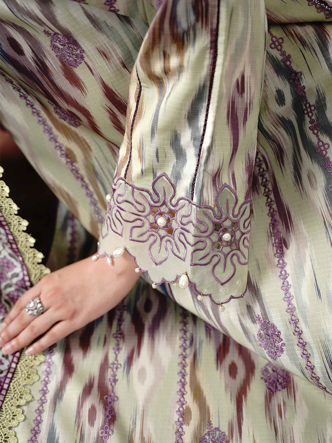 Bin Ilyas | Noura Viscose 24 | 75-A - Official Bin Ilyas - Agha Fabrics UK