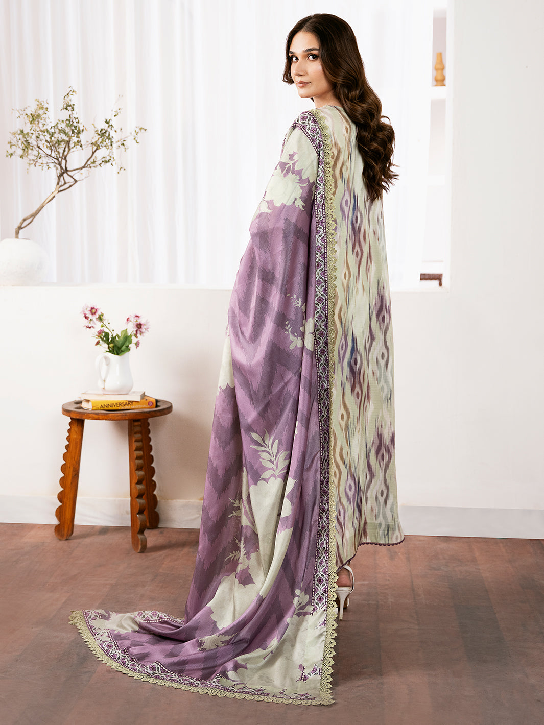 Bin Ilyas | Noura Viscose 24 | 75-A - Official Bin Ilyas - Agha Fabrics UK
