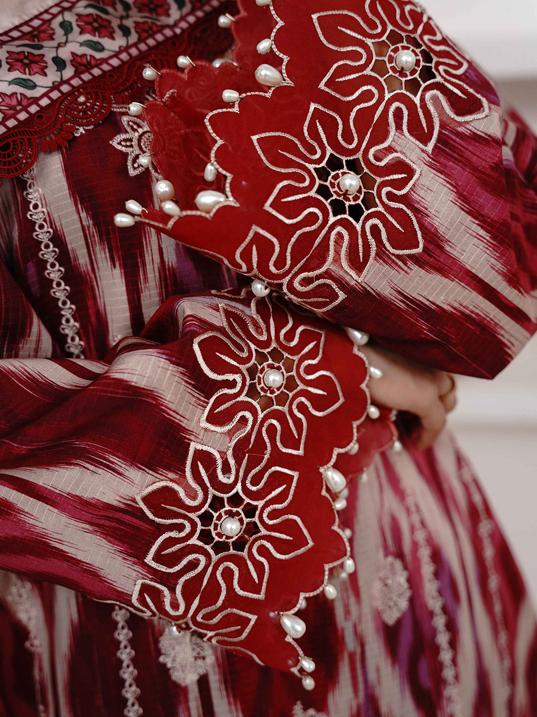 Bin Ilyas | Noura Viscose 24 | 75-B - Official Bin Ilyas - Agha Fabrics UK