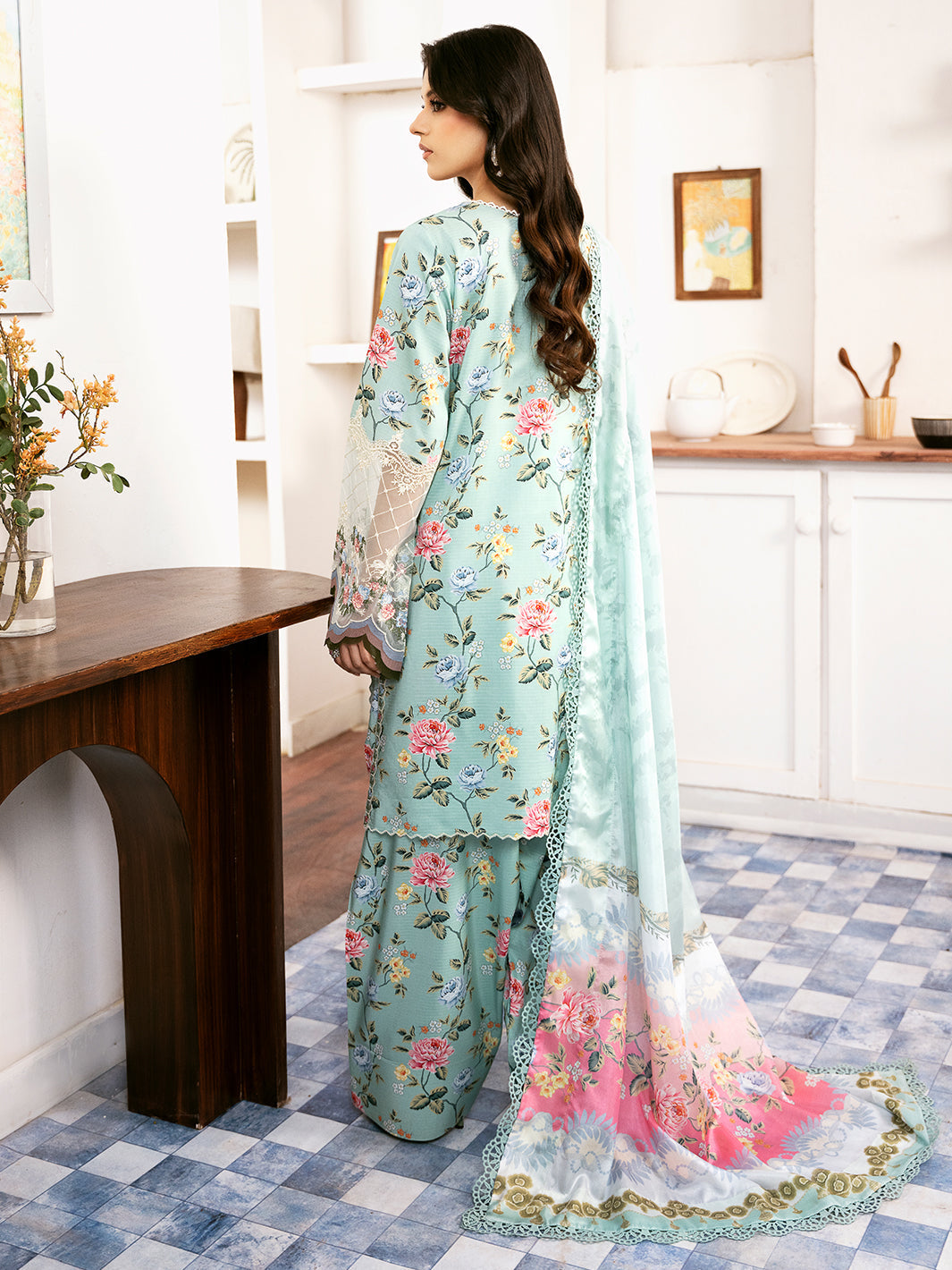 Bin Ilyas | Noura Viscose 24 | 71-A - Official Bin Ilyas - Agha Fabrics UK