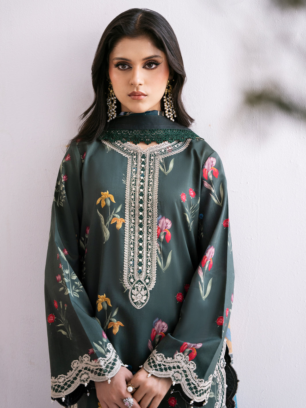 Bin Ilyas | Noura Viscose 24 | 77-B - Official Bin Ilyas - Agha Fabrics UK
