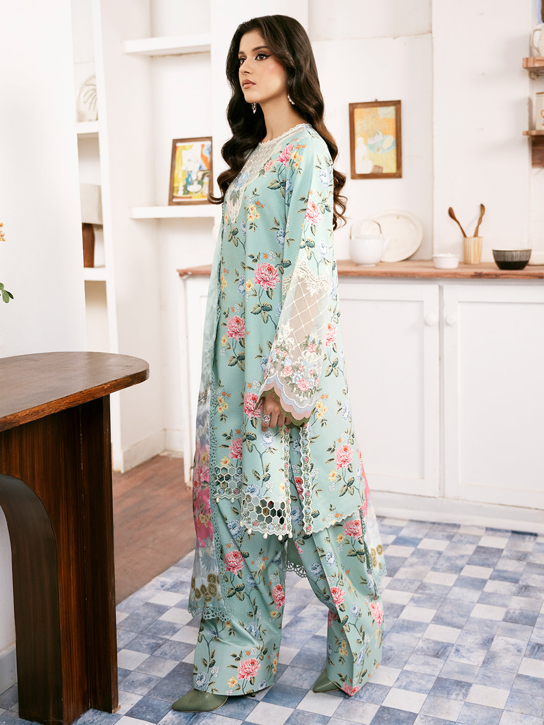 Bin Ilyas | Noura Viscose 24 | 71-A - Official Bin Ilyas - Agha Fabrics UK