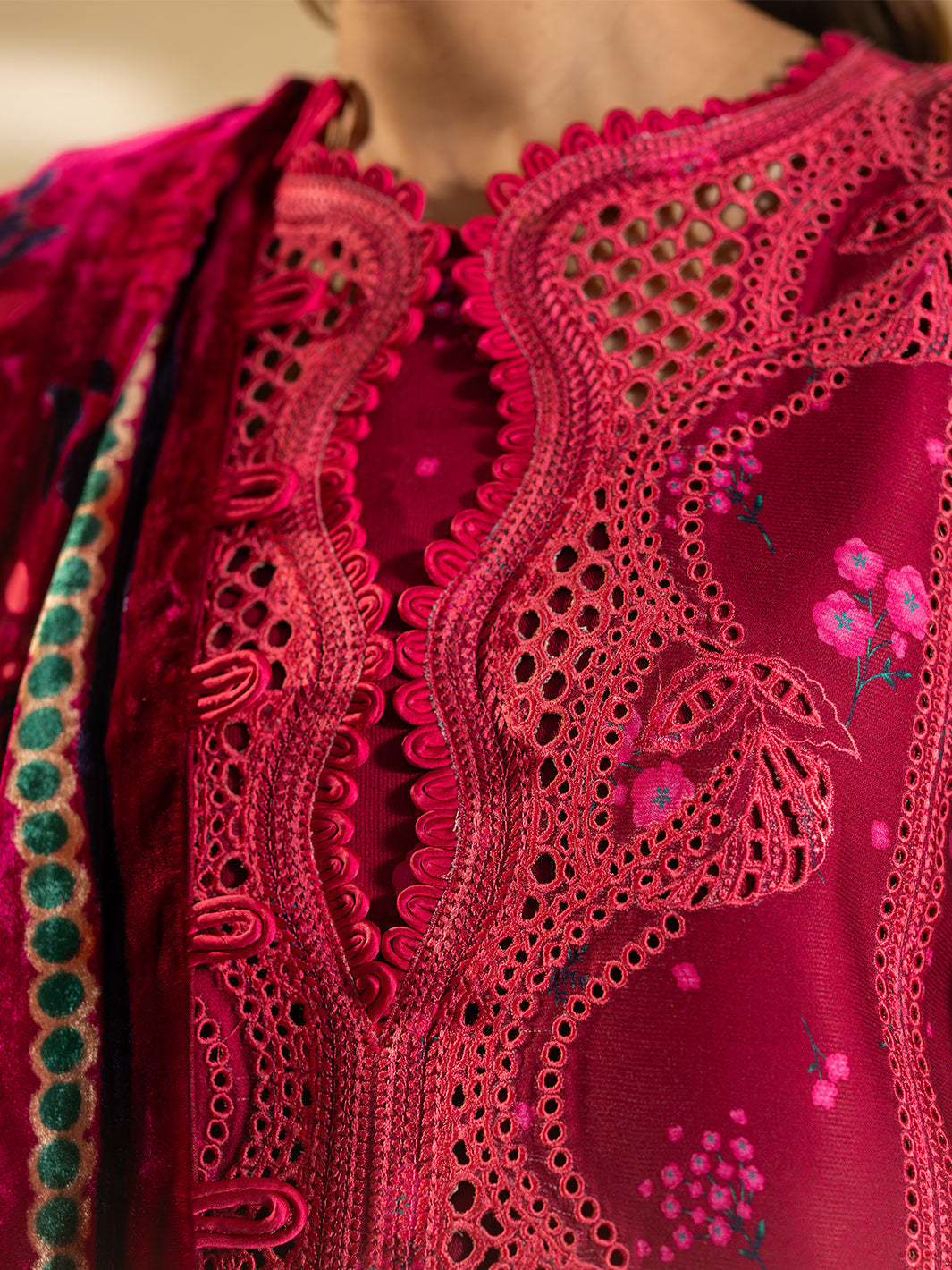Bin Ilyas | Olivia Embroidered Winter 24 | 527 - A