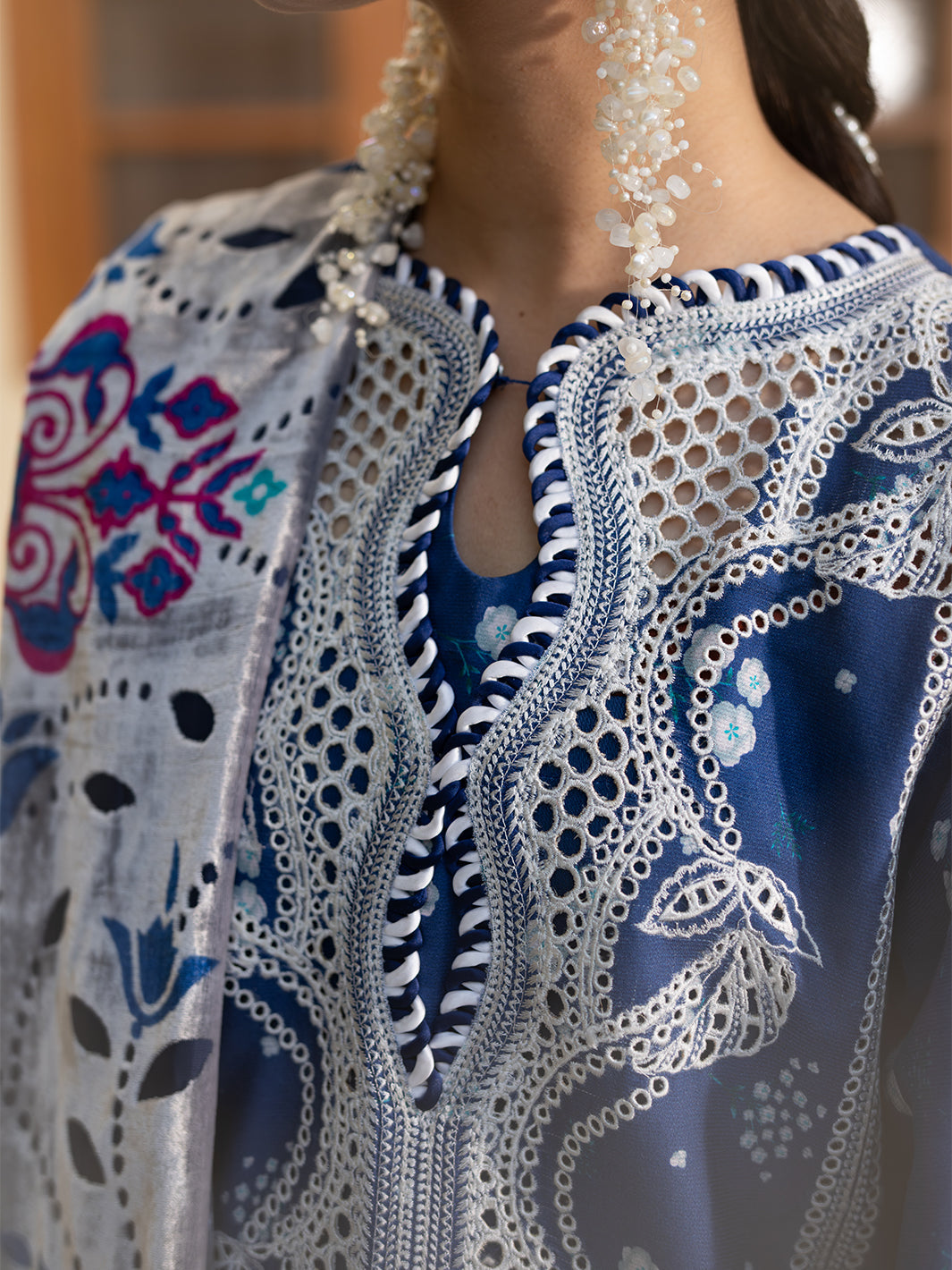 Bin Ilyas | Olivia Embroidered Winter 24 | 527 - B