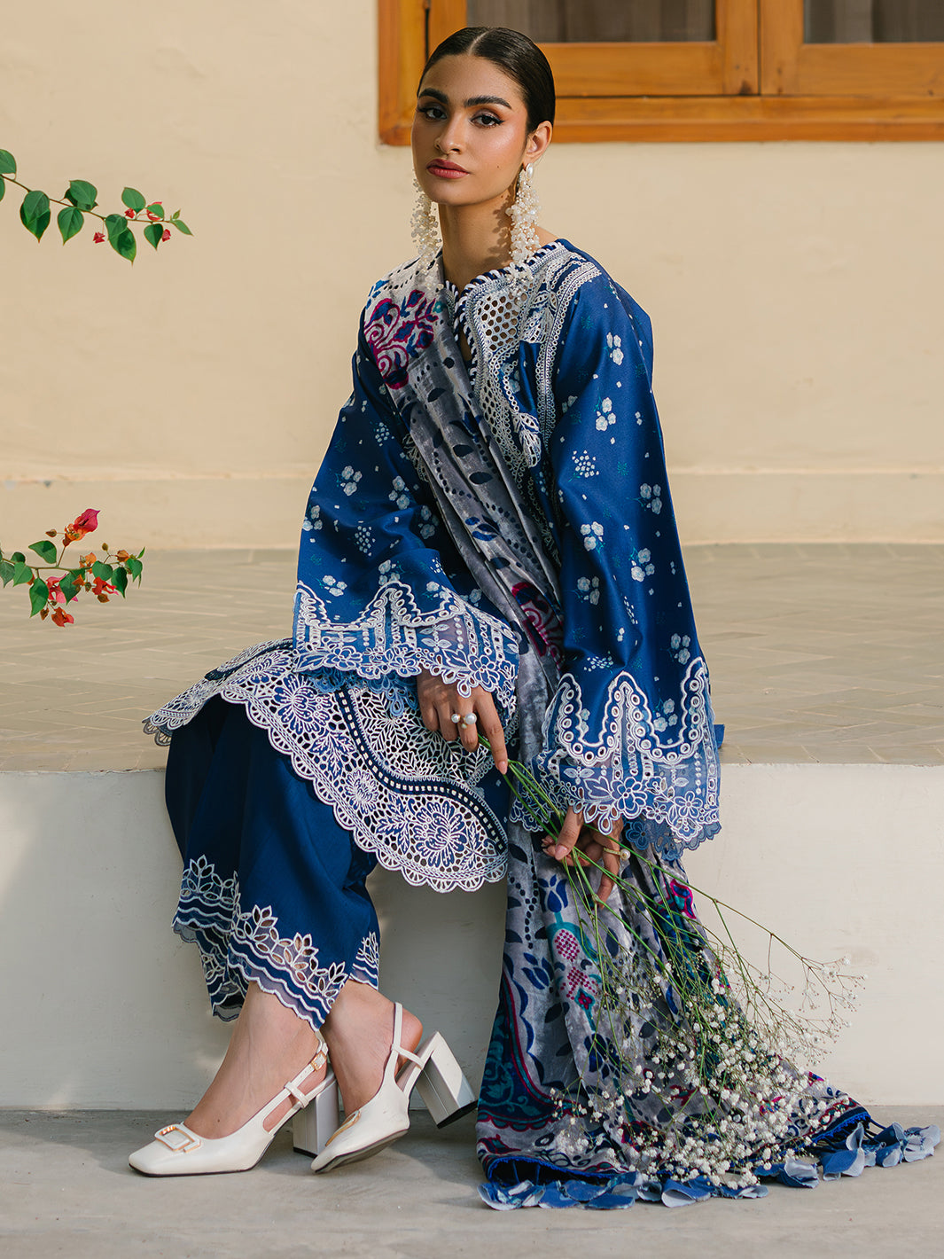 Bin Ilyas | Olivia Embroidered Winter 24 | 527 - B