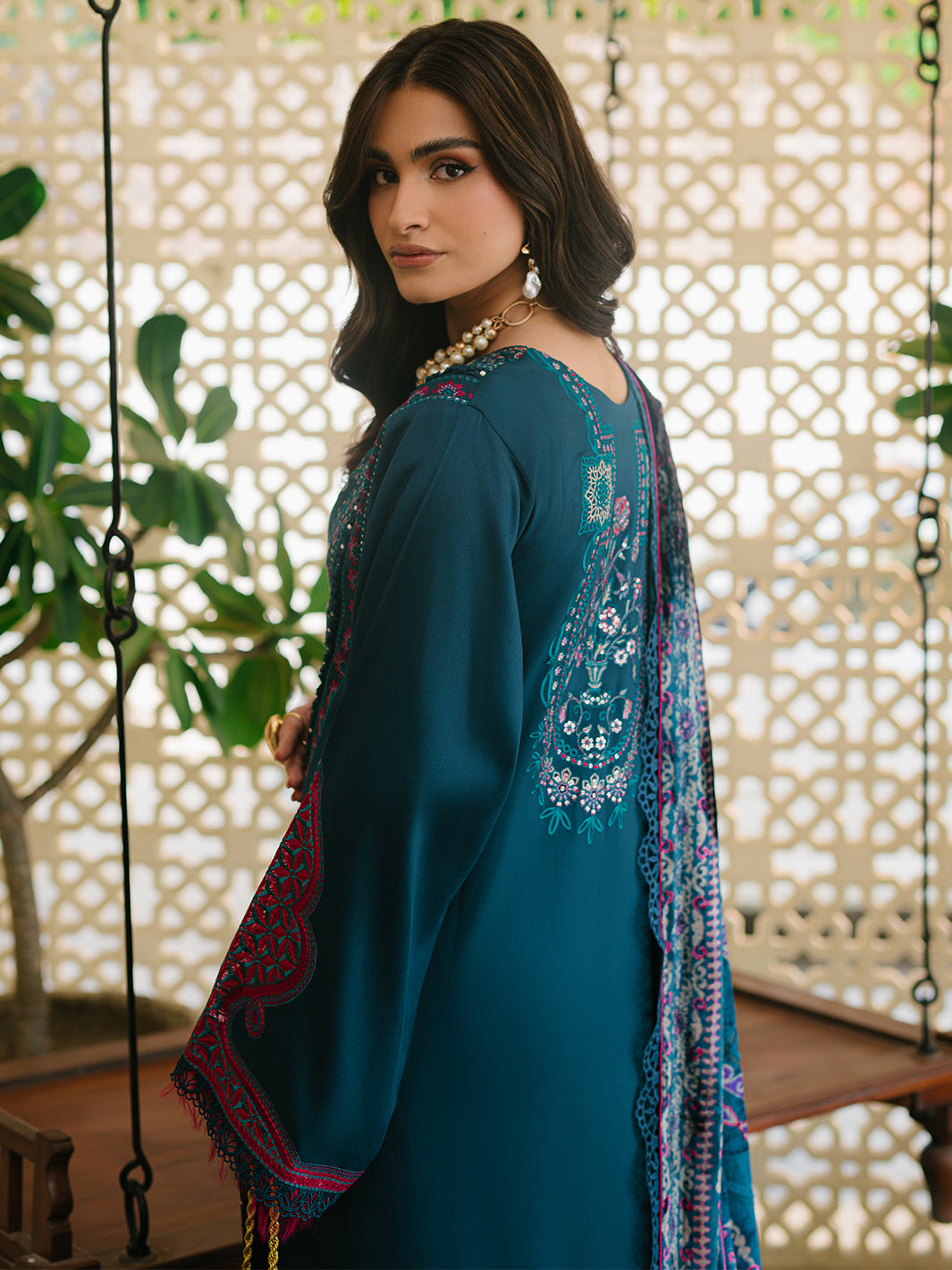 Bin Ilyas | Olivia Embroidered Winter 24 | 521 - B