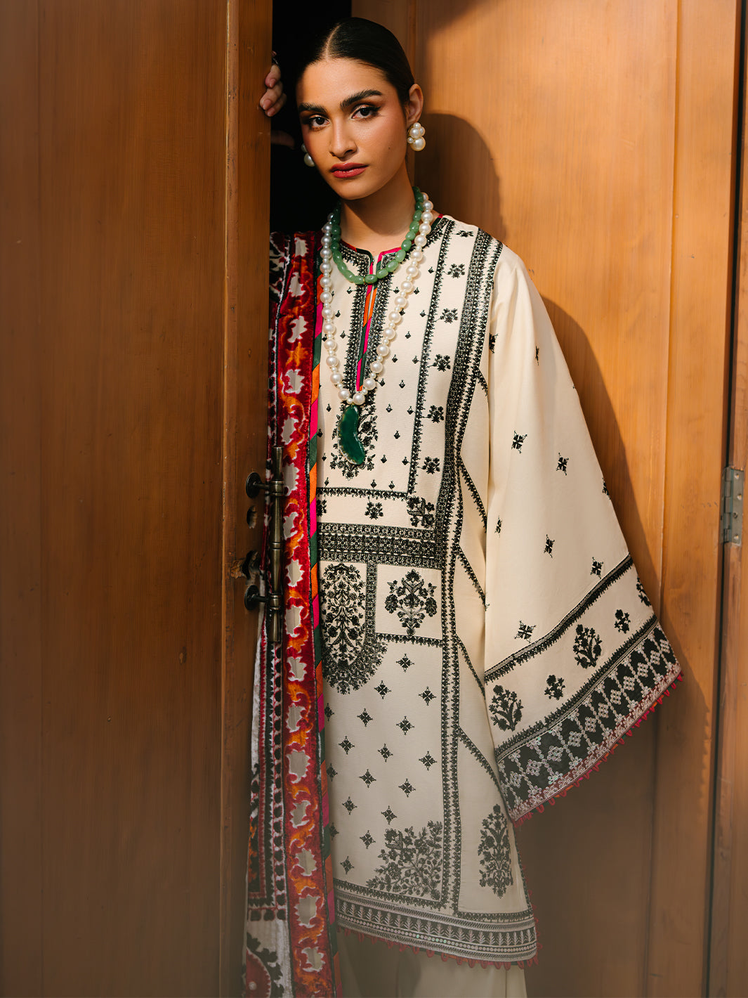 Bin Ilyas | Olivia Embroidered Winter 24 | 524 - A