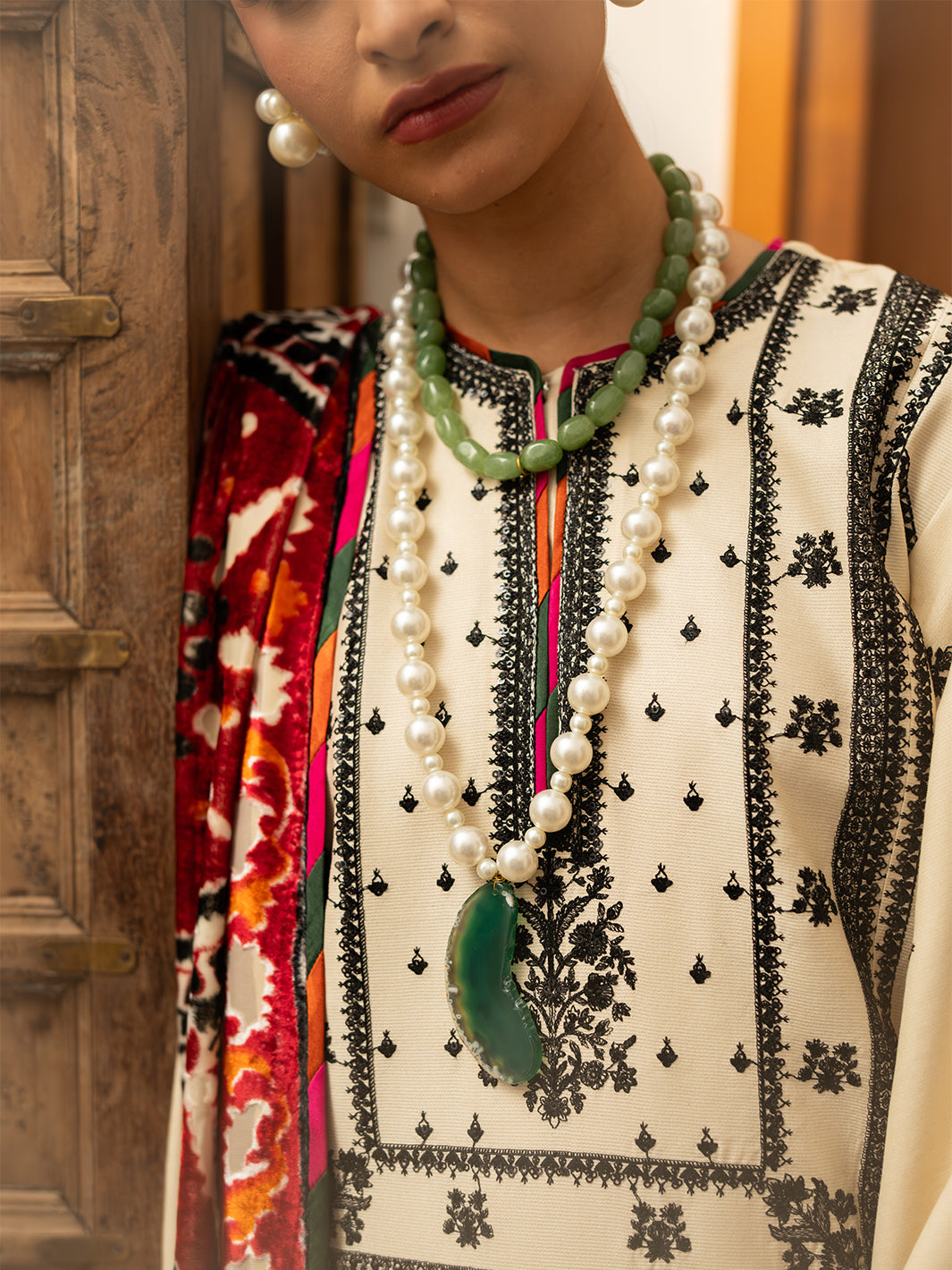Bin Ilyas | Olivia Embroidered Winter 24 | 524 - A