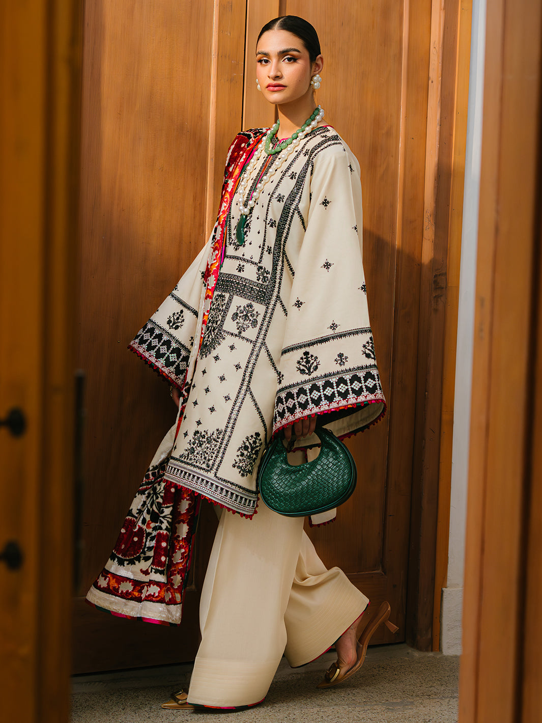 Bin Ilyas | Olivia Embroidered Winter 24 | 524 - A
