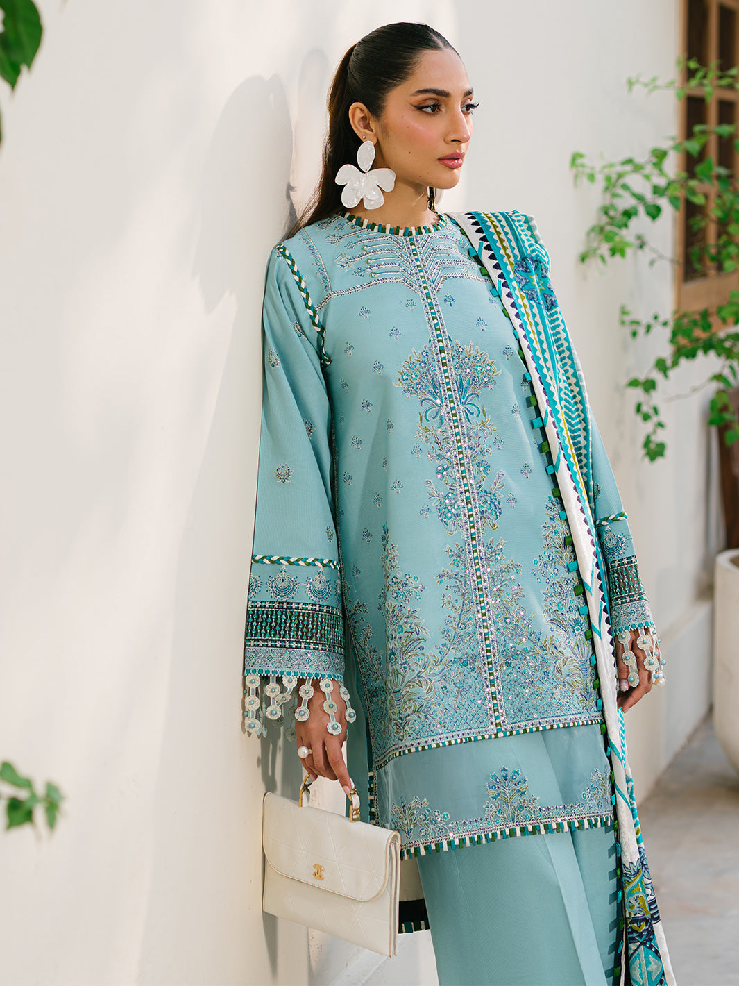 Bin Ilyas | Olivia Embroidered Winter 24 | 525 - A