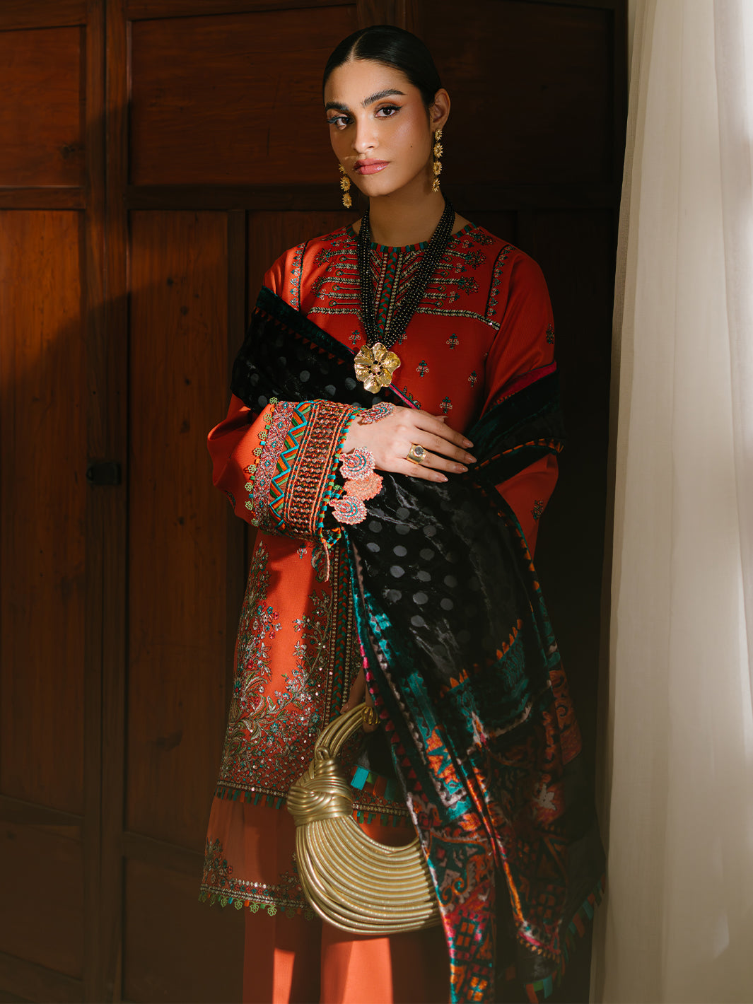 Bin Ilyas | Olivia Embroidered Winter 24 | 525 - B