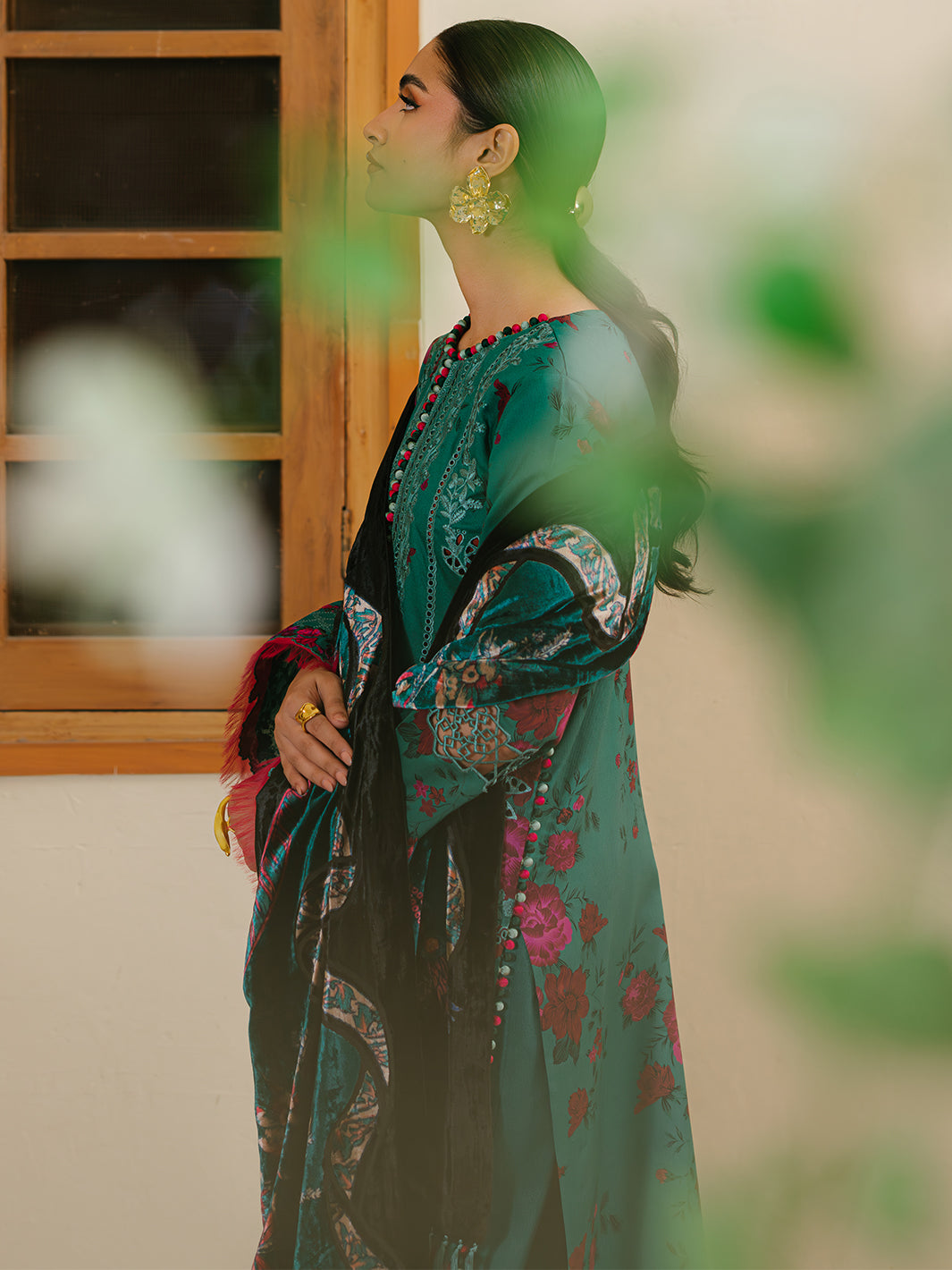 Bin Ilyas | Olivia Embroidered Winter 24 | 526 - B